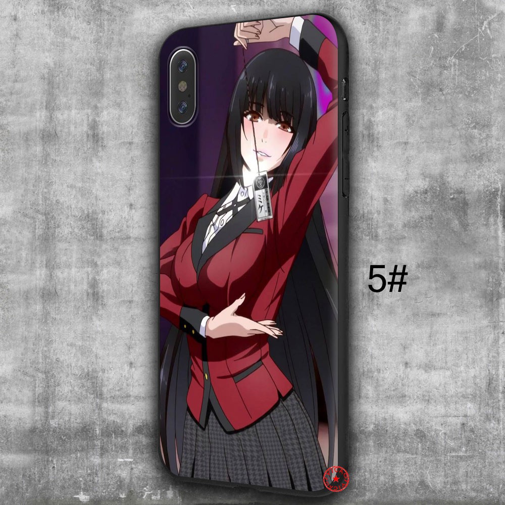 IPhone XS Max XR 10 X 5 5s 6 6s 7 8 Plus Soft Silicone Phone Cover 7SA Anime Kakegurui