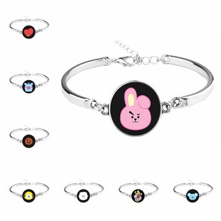 Vòng đeo tay hợp kim bt21 nhóm bts