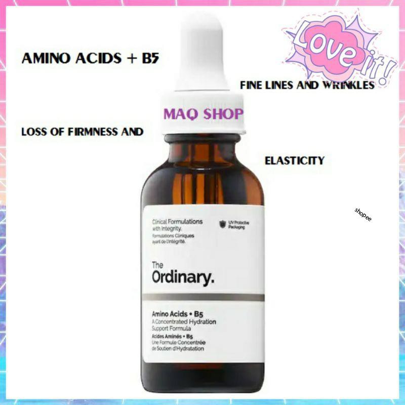 THE ORDINARY Tinh chất dưỡng ẩm giảm nhăn Amino Acid + B5