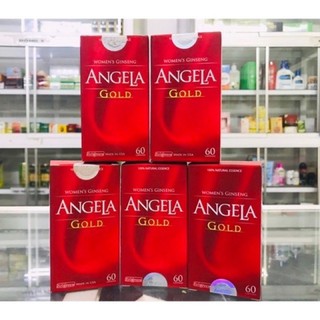 SÂM ANGELA GOLD có tem tích điểm , hỗ trợ sinh lý nữ - Hộp 60 viên