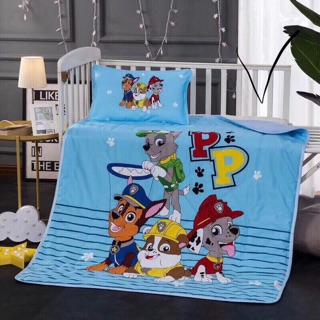 Bộ chăn gối cotton trẻ em( chat chọn mẫu)