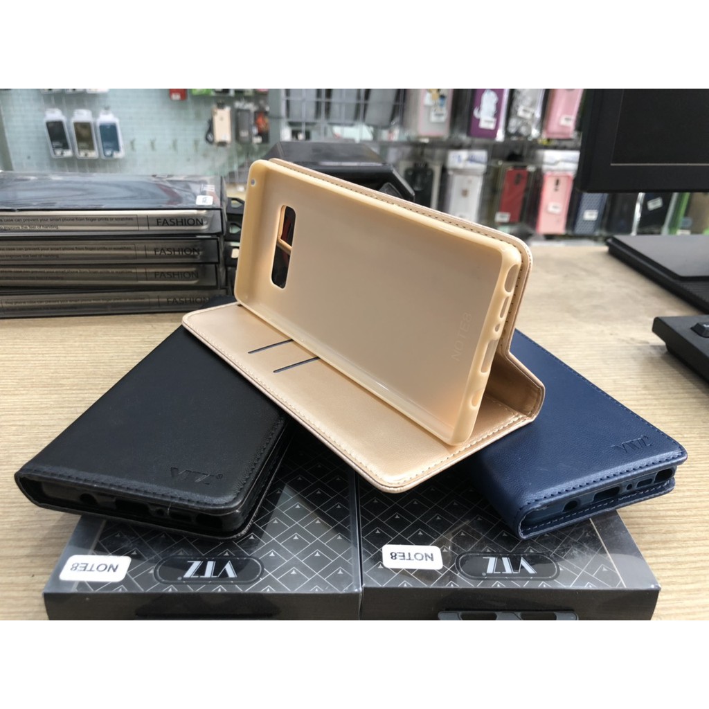 Bao da Samsung Galaxy Note 8 , Note 9 cao cấp may viền dạng ví O+ chính hãng | BigBuy360 - bigbuy360.vn