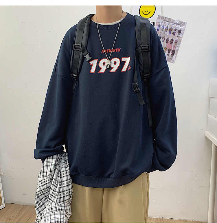 Áo Hoodie Nam Cổ Tròn In Chữ 1997 Thời Trang Mùa Thu 2020 | BigBuy360 - bigbuy360.vn