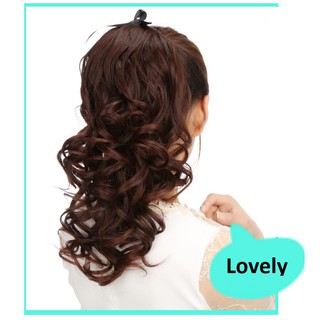 TÓC CỘT XOĂN SÓNG 40CM