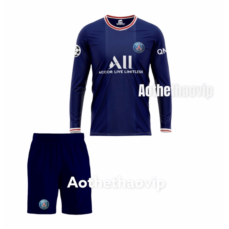 Quần áo bóng đá, Đồ Đá Banh Dài Tay CLB PSG, CLB Man City 2021–Áo Bóng Đá 2021 Đẹp, Đồ Thể Thao Mẫu Mới