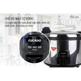 Nồi cơm điện Cuckoo 5.4 lít CR-3021S Công suất 1460W mạnh mẽ giúp nấu cơm nhanh Dung tích 5.4 lít,Lòng nồi chống dính,