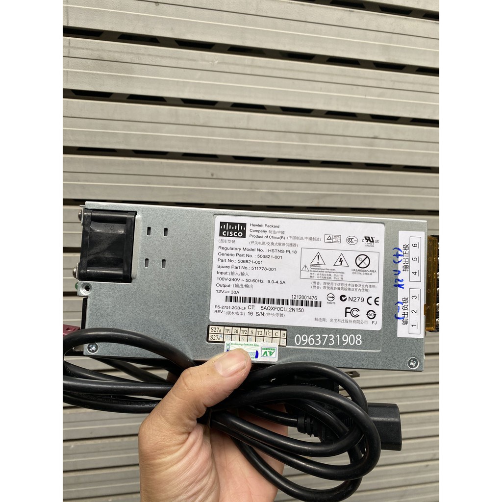 Nguồn Tổng 12V 30A/40A CISCO Zin Xịn - Nguồn Cho Đèn Led, Camera