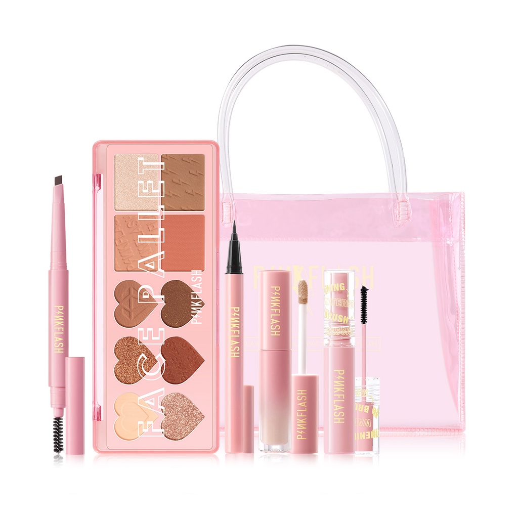 Bộ 6 mỹ phẩm trang điểm PINKFLASH nhân dịp kỷ niệm 1 năm thành lập