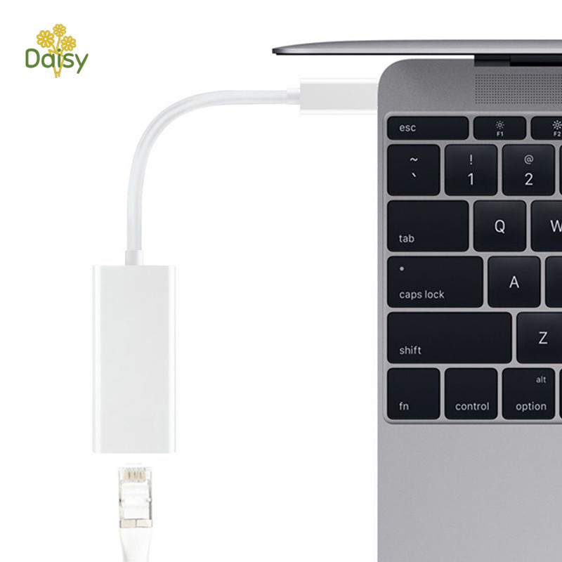 Bộ chuyển đổi USB-C/TYPE-C sang cổng dây mạng RJ45 Ethernet LAN cho MACBook và thiết bị TypeC