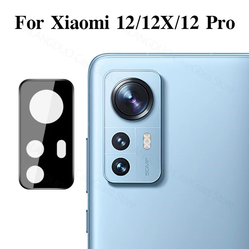 Kính Cường Lực 3D Bảo Vệ Ống Kính Máy Ảnh Toàn Diện Cho Xiaomi Mi 12 Pro