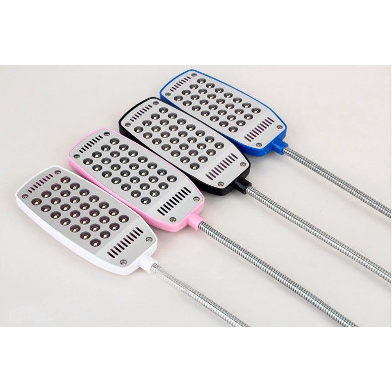 Bộ 2 đèn học LED usb 28 bóng siêu sáng quay 360 độ -dc899