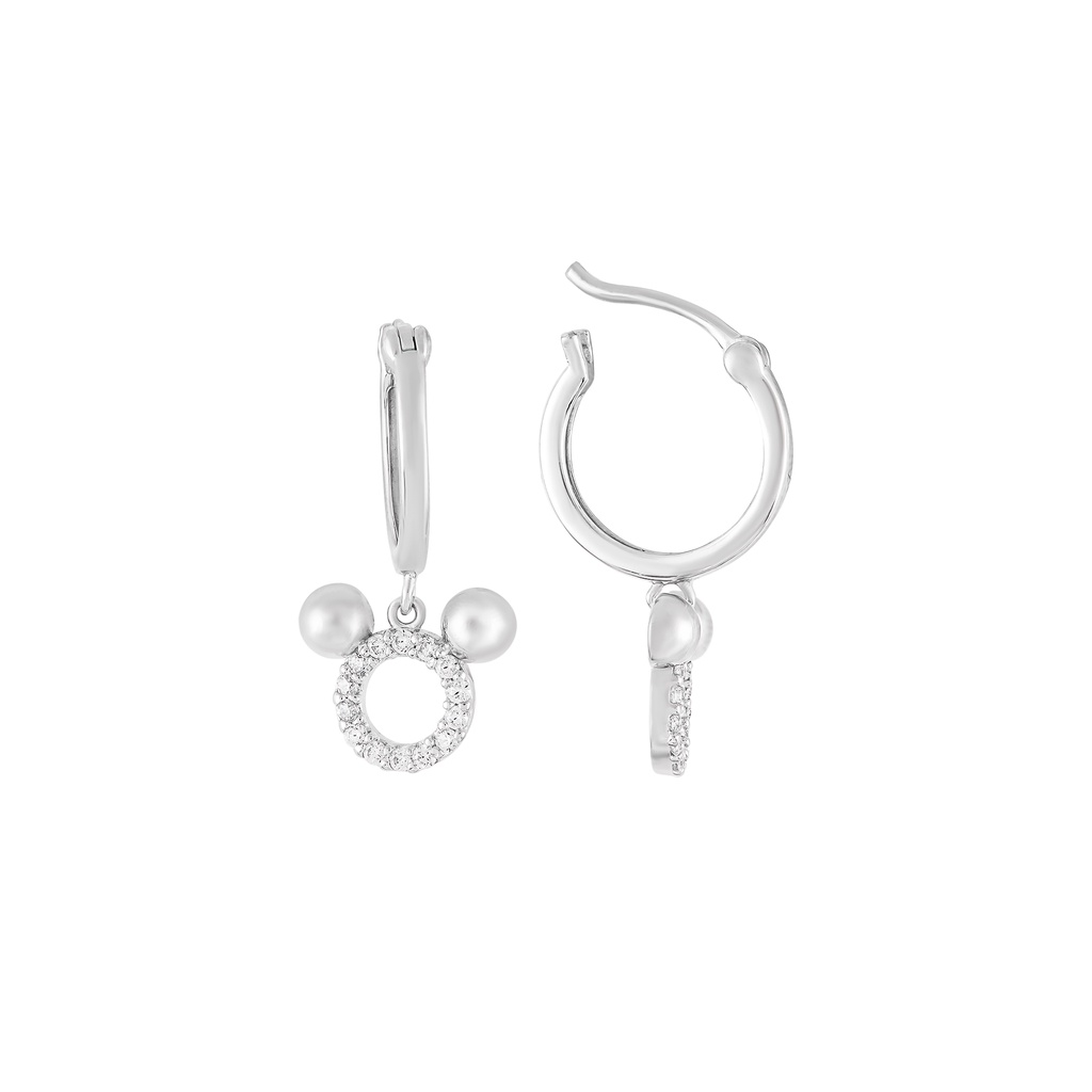 Bông tai Bạc đính đá ECZ PNJSilver XM00W000028