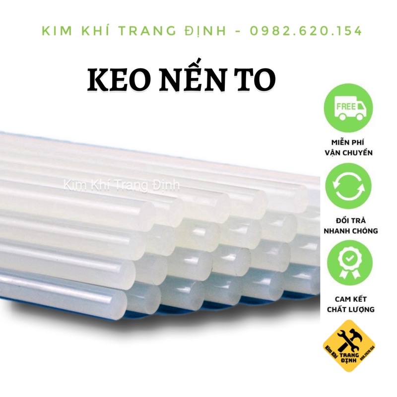 100 keo nến loại 1 dài 30cm