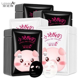 [GIÁ TỐT] Lẻ 1 Miếng Mặt Nạ Sữa Chua Heo Đen- Heo Trắng LizeeaA Mặt Nạ Nội Địa Trung