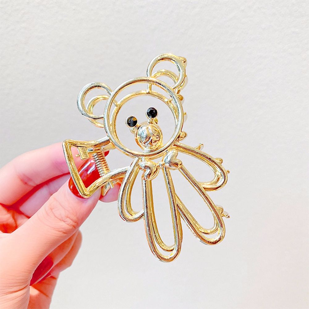 Kẹp Tóc Bằng Hợp Kim Nhiều Màu Sắc Phong Cách Hàn Quốc Cho Nữ