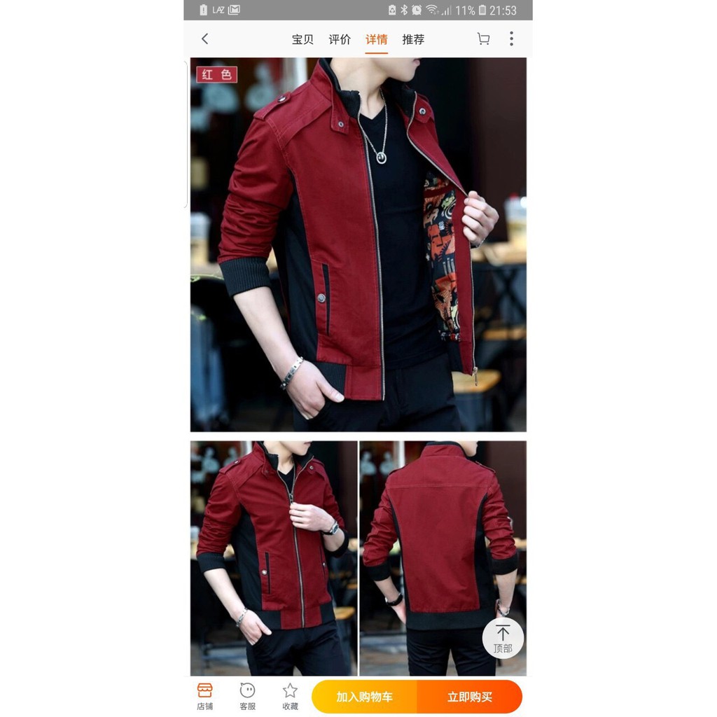 Áo Khoác Kaki Nam Phong Cách Hàn Quốc Siêu Ngầu | BigBuy360 - bigbuy360.vn