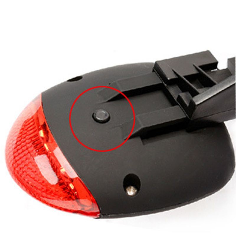 Đèn Led Cảnh Báo Gắn Đuôi Xe Đạp Sử Dụng Năng Lượng Mặt Trời Có Thể Sạc Lại