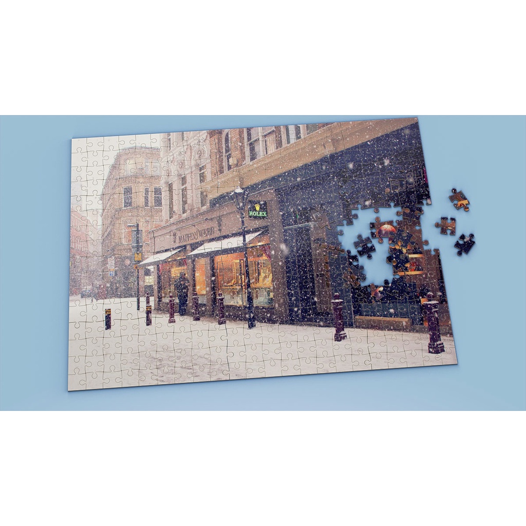 Tranh ghép hình WINTER - Mẫu 7 - Nhận in theo yêu cầu