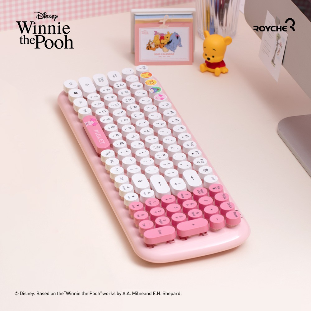 BÀN PHÍM KHÔNG DÂY NHÂN VẬT HOẠT HÌNH DISNEY NHIỀU MÀU SIÊU XINH | BigBuy360 - bigbuy360.vn