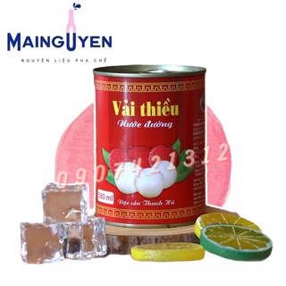 Vải thiều ngâm nước đường