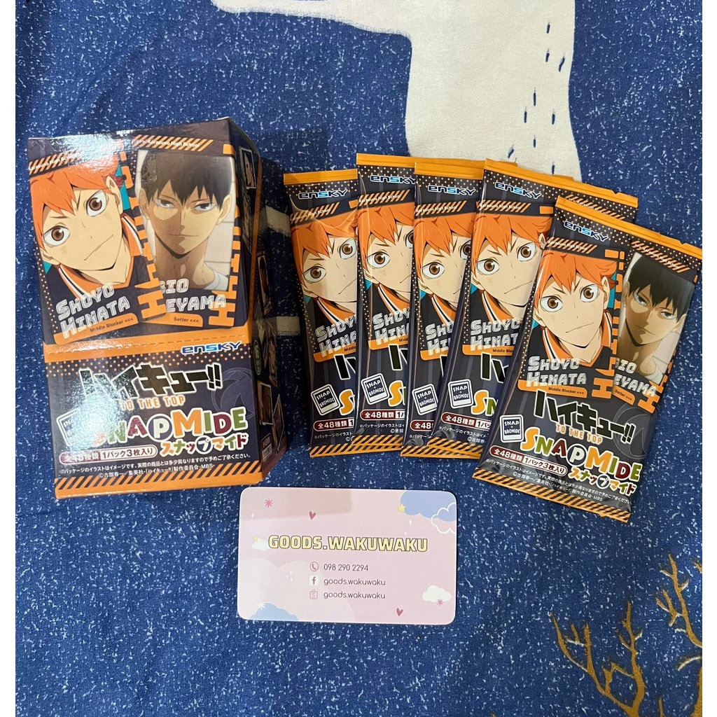 Haikyuu pack nhân phẩm ngẫu nhiên Snapmide