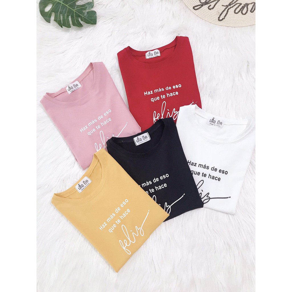 Áo Thun Thái Nữ [ ÁO PHÔNG THÁI CAO CẤP ] Áo Thun Nữ Giá Rẻ | BigBuy360 - bigbuy360.vn