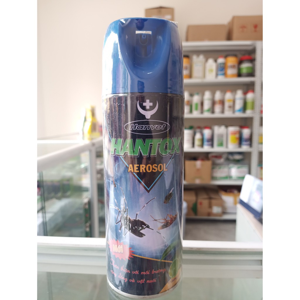 Bình xịt côn trùng hương chanh Hantox 600ml