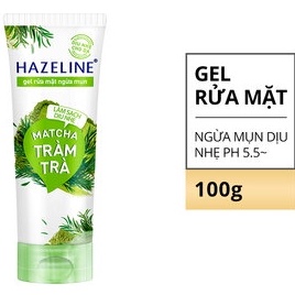 Sữa Rửa Mặt Sáng Da Hazeline Matcha Lựu Đỏ