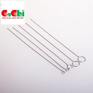 Đầu que cấy vi sinh bằng hợp kim chịu nhiệt đường kính 4mm