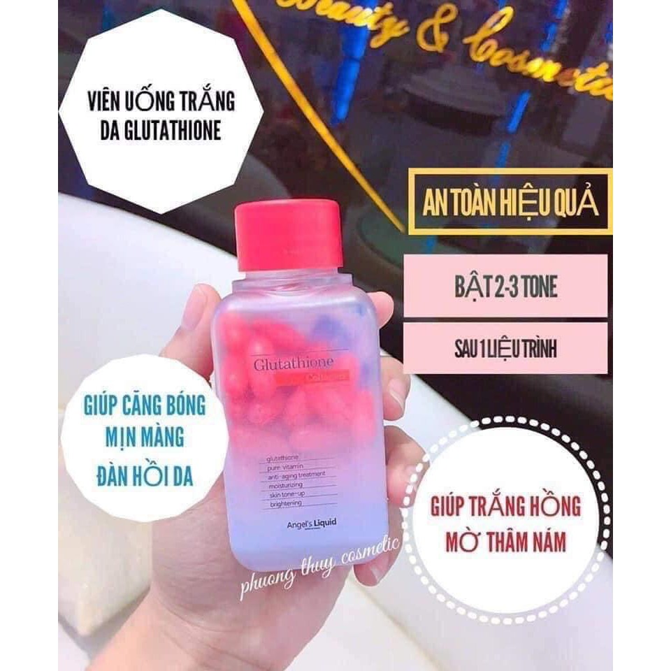 Thực phẩm chức năng Viên uống trắng da 💖FREESHIP💖Viên uống trắng da Glutathione oneday Collagen MẪU MỚI HALIN45 | BigBuy360 - bigbuy360.vn