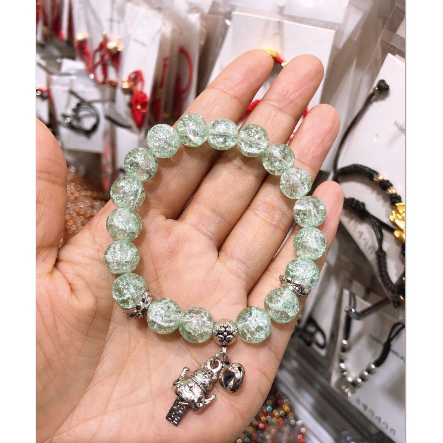 Vòng tay chuỗi hạt - VÒNG TAY PHA LÊ - unisex nam nữ phong cách thời trang - VTU007