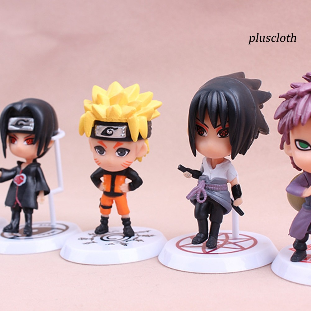 Bộ 6 mô hình nhân vật hoạt hình Naruto độc đáo