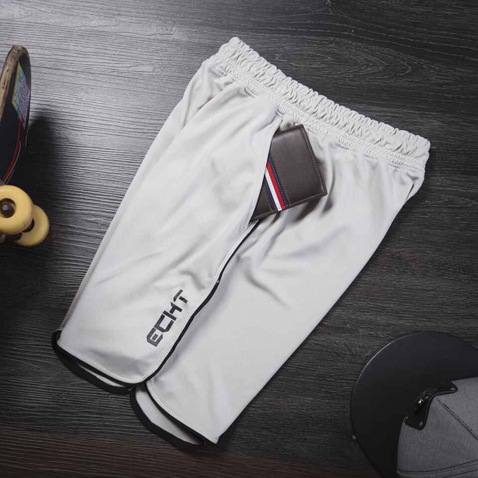Quần đùi thể thao nam 𝗛𝗔̀𝗡𝗚 𝗩𝗡𝗫𝗞 Short nam tập gym ECHT vải co giãn, thấm hút mồ hôi tốt