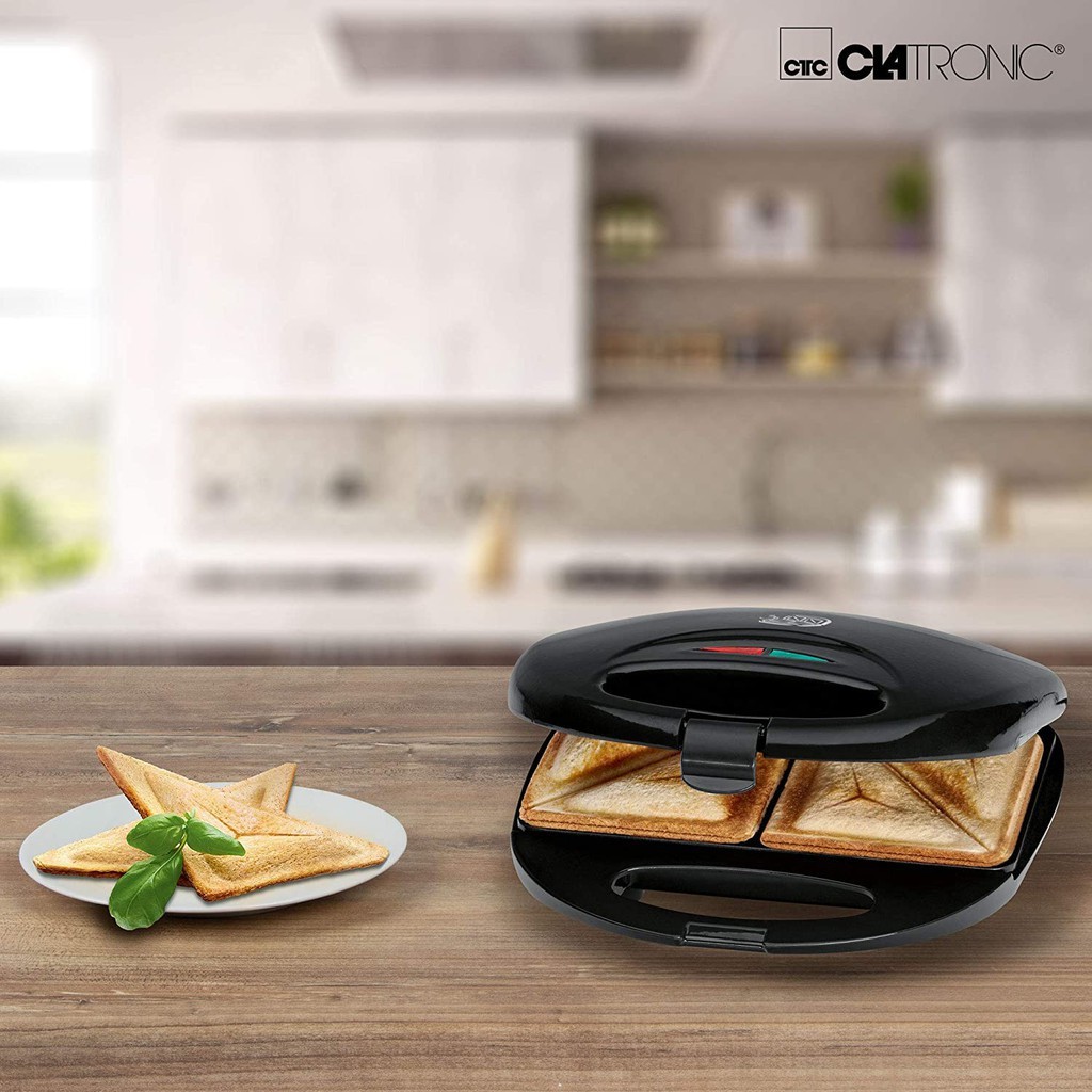 Máy kẹp nướng bánh mì sandwich Clatronic ST3477 [nhập Đức chính hãng]