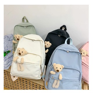 Balo gấu ulzzang chống Kute nước mẫu hót nhất 2020 có kèm gấu B042