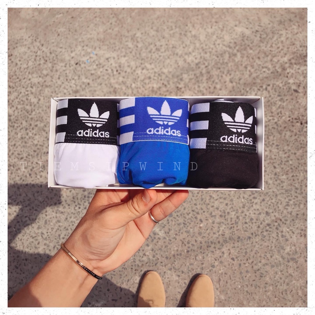 Combo 3 quần lót nam đùi boxer cao cấp chất cotton đây là mẫu sịp đùi nam mà tất cả các anh nên có trong tủ đồ