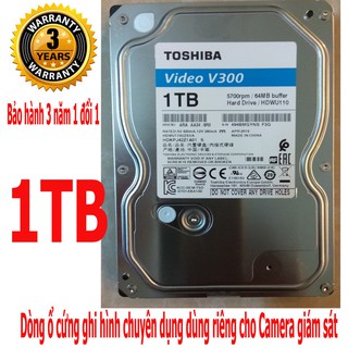 Ổ cứng ghi hình chuyên dụng dùng riêng cho Camera giám sát 1000GB