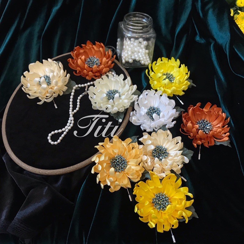 Hoa cài áo cao cấp