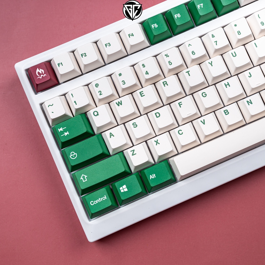 Keycap GMK CAMPING R1 Clone 144 nút bàn phím cơ Profile Cherry Thick PBT