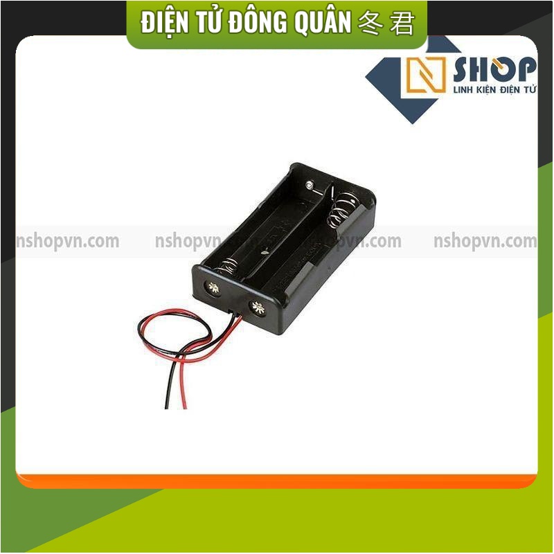 Hộp đế pin 18650 2 cell [ĐIỆN TỬ]