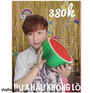 [25CM-30CM-ĐẠI KHỔNG LỒ] Squishy dưa hấu khổng lồ - siêu to khổng lồ (20 mẫu)