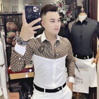 Áo sơ mi nam chất lụa cao cấp