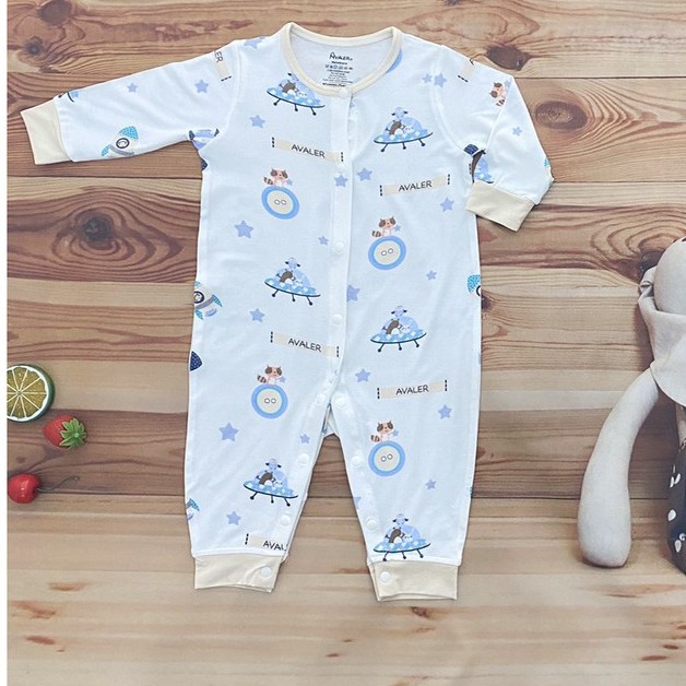 Body sơ sinh Avaler  sợi tre cho bé size 0/3,3/6,6/9,9/12m