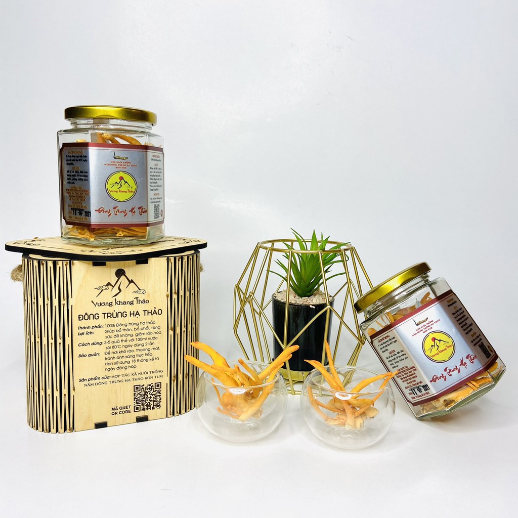 Đông Trùng Hạ Thảo Sấy Thăng Hoa - Hộp 10G - Vương Khang Thảo -Hàng Chính Hãng - Đông Trùng Hạ Thảo KON TUM | BigBuy360 - bigbuy360.vn