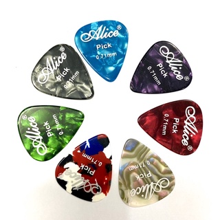 Phím gảy (pick) đàn guitar acoustic, classic, ukulele chính hãng Alice