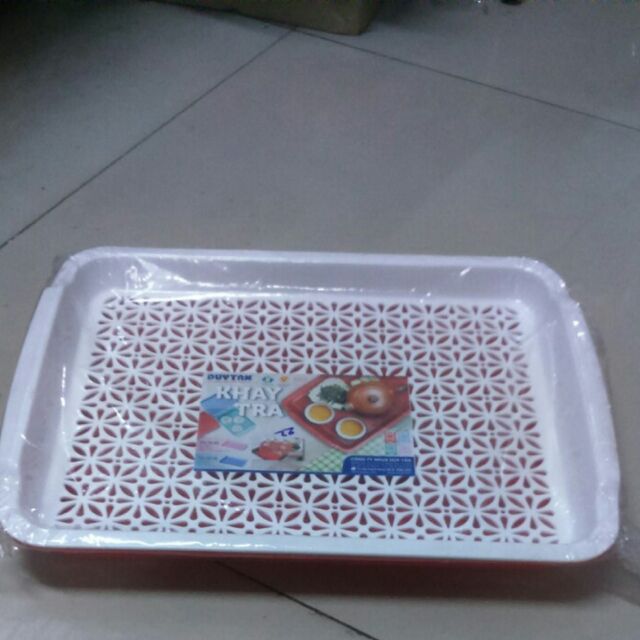 Khay trà nhựa duy tan