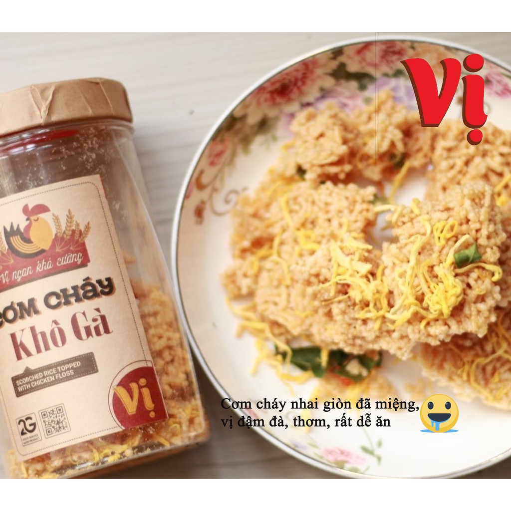 Cơm cháy Vị ngon khó cưỡng hũ 150g ăn là ghiền | BigBuy360 - bigbuy360.vn