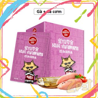 EW9 Pate mèo Wanpy (Happy 100) 700gr 12