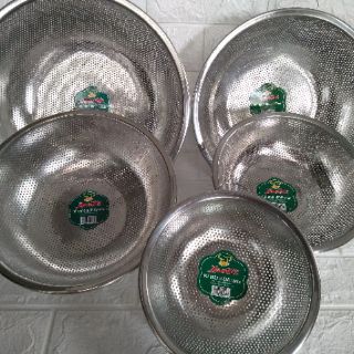 Rổ inox dày nhiều size