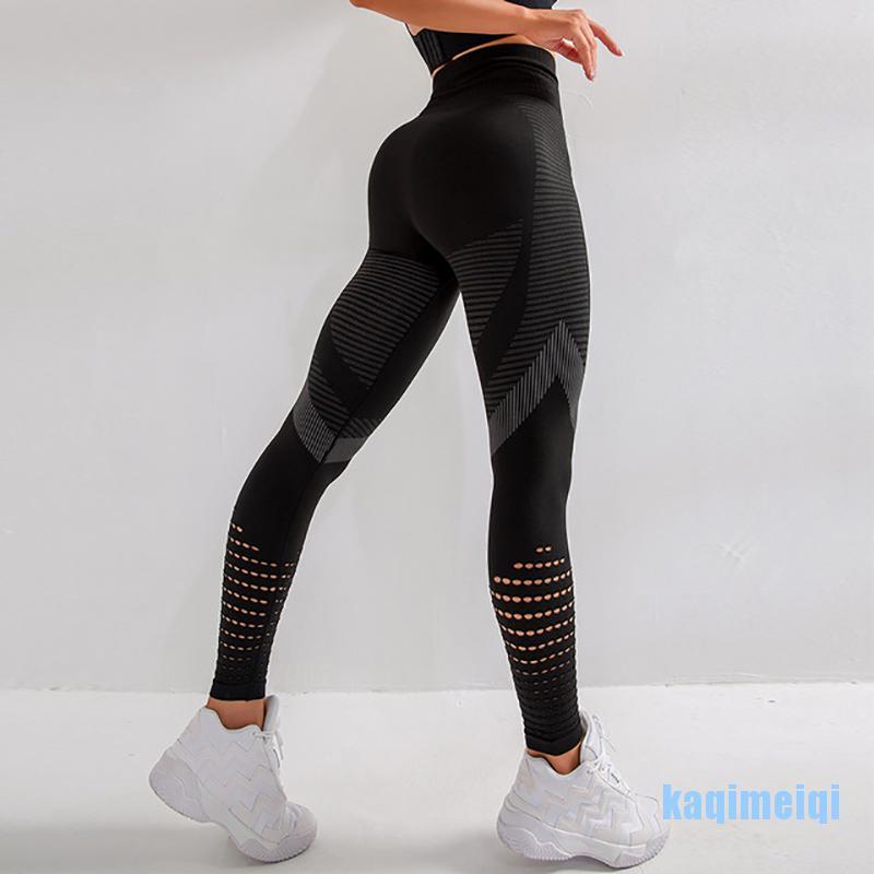 Quần Legging Thể Thao Lưng Cao Phối Lưới Thoáng Khí | BigBuy360 - bigbuy360.vn